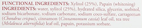 Now Foods XyliWhite Cinnafresh, aroma canela-menta que deja aliento fresco.