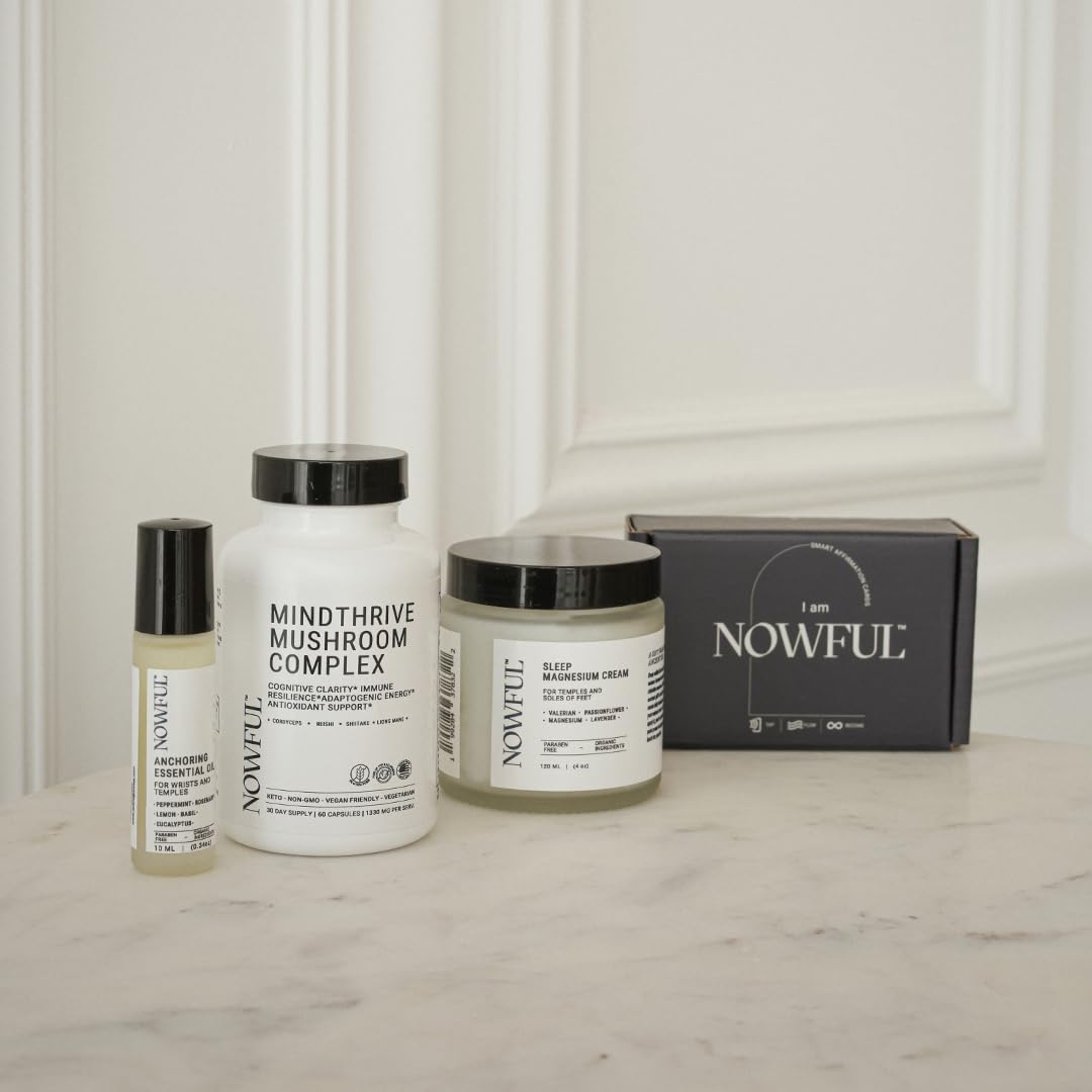 Nowful bálsamo de sueño con magnesio para relajación nocturna
