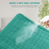 NOWWISH almohadilla eléctrica para hombros y espalda ofrece calor constante para relajación.