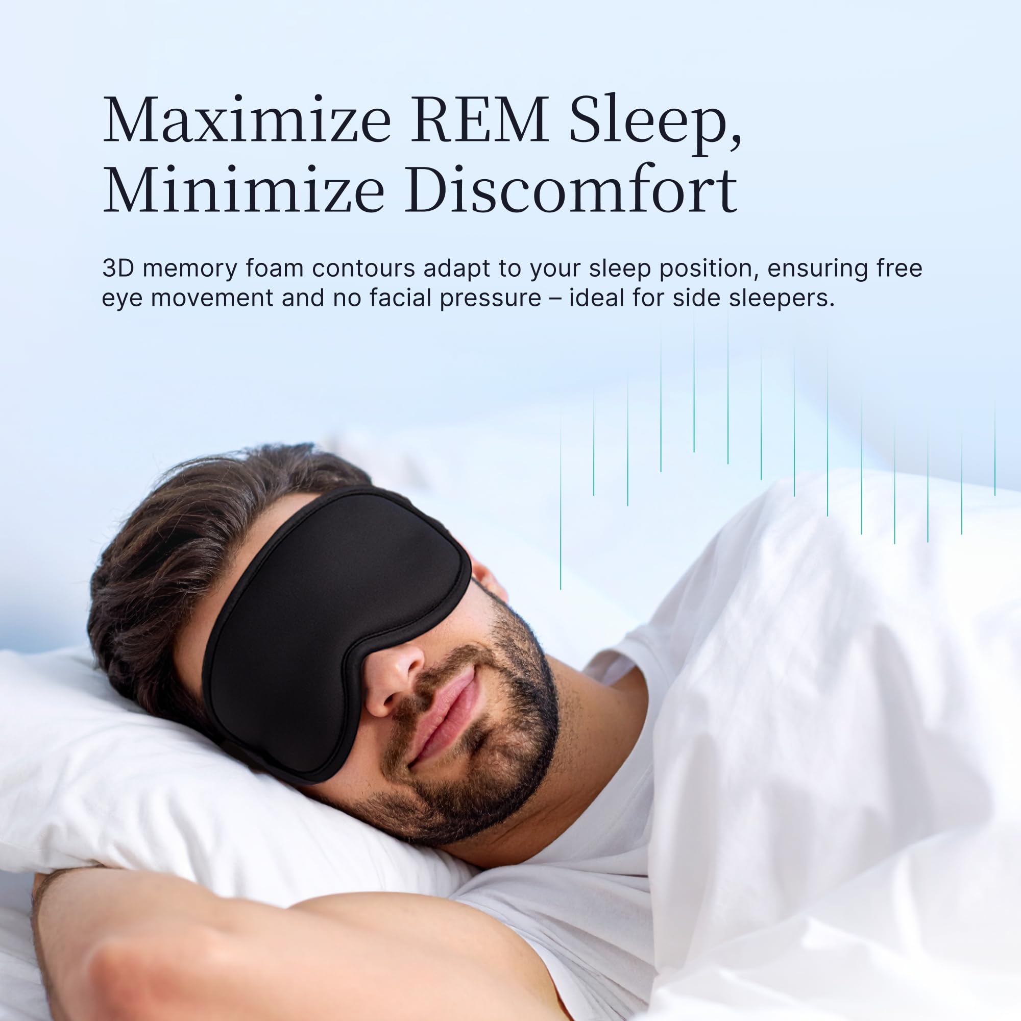 Nox Sleep espuma memoria se adapta al cuerpo para confort