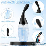 NPZO Enema eléctrico 20 oz, capacidad para menos recargas.