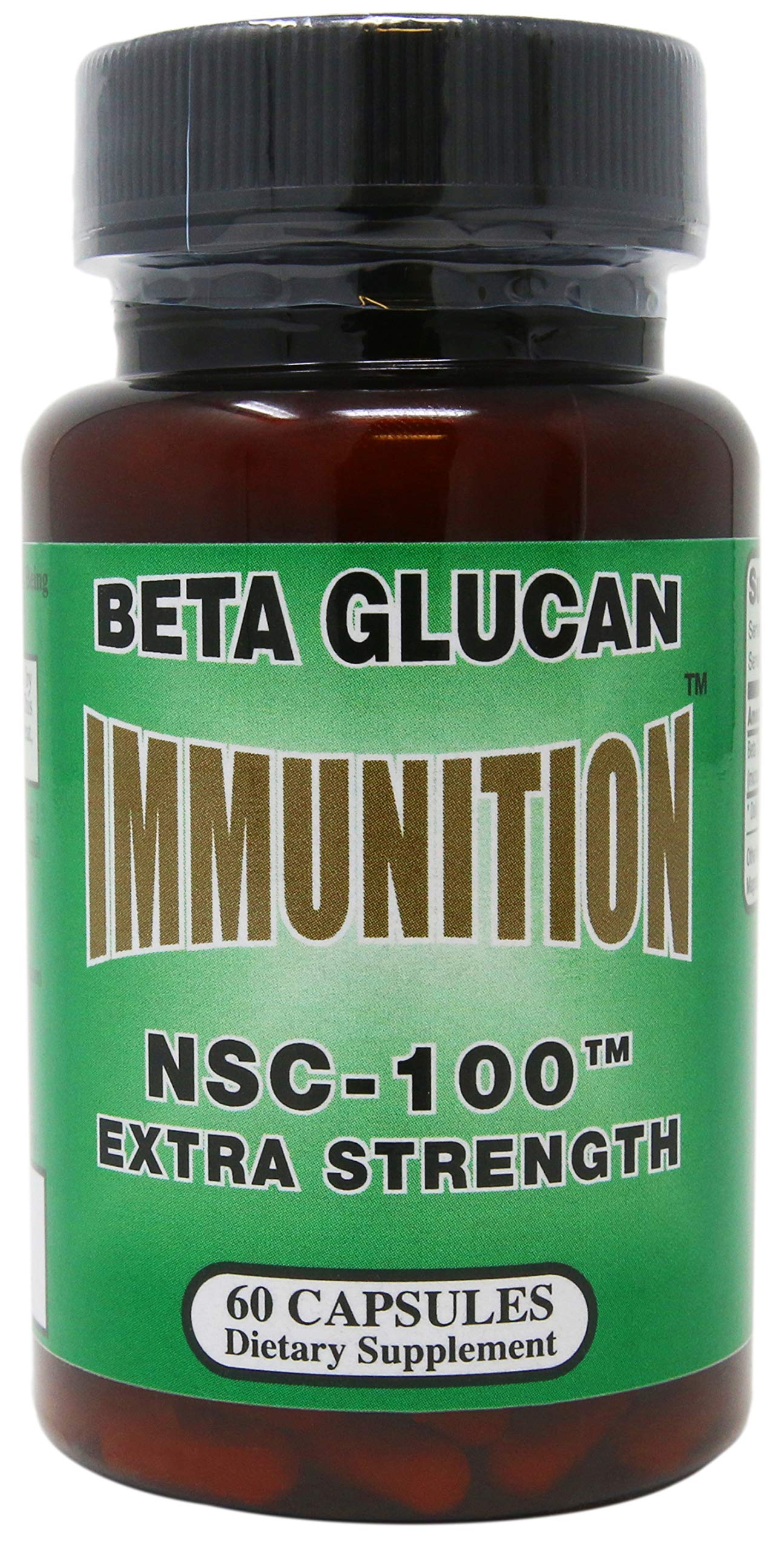 NSC Immunition 100: cápsulas de beta glucano para uso diario