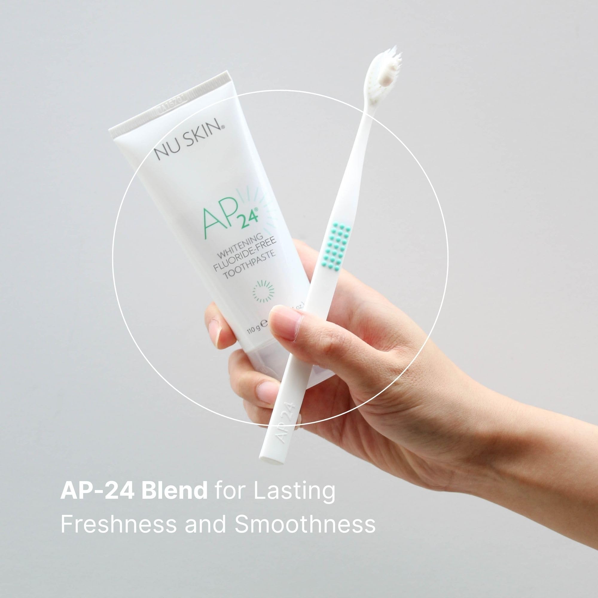 Aroma vainilla menta de AP24, sensación fresca durante el día.