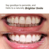 Cepillado de dientes con Nu Skin AP24, fórmula suave para esmalte.