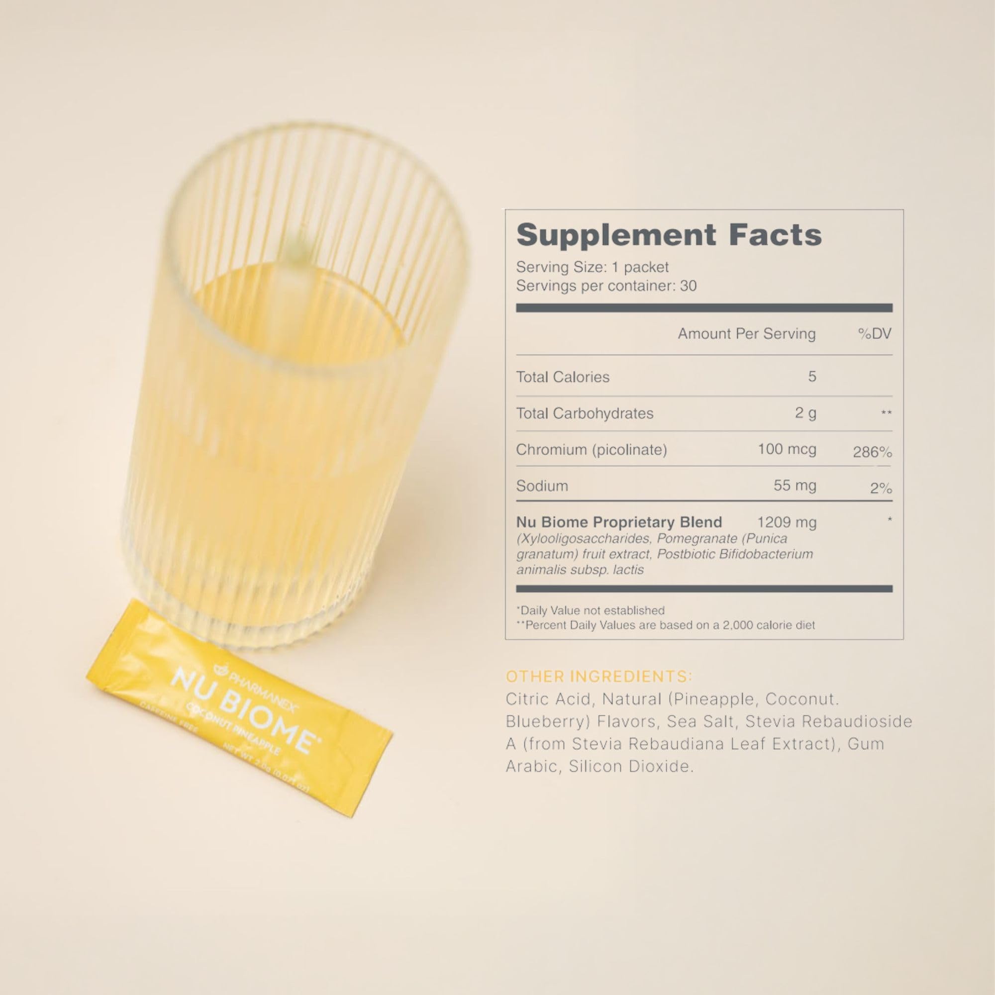 Nu Skin Nu Biome apoyo digestivo cuando empieza la rutina diaria.