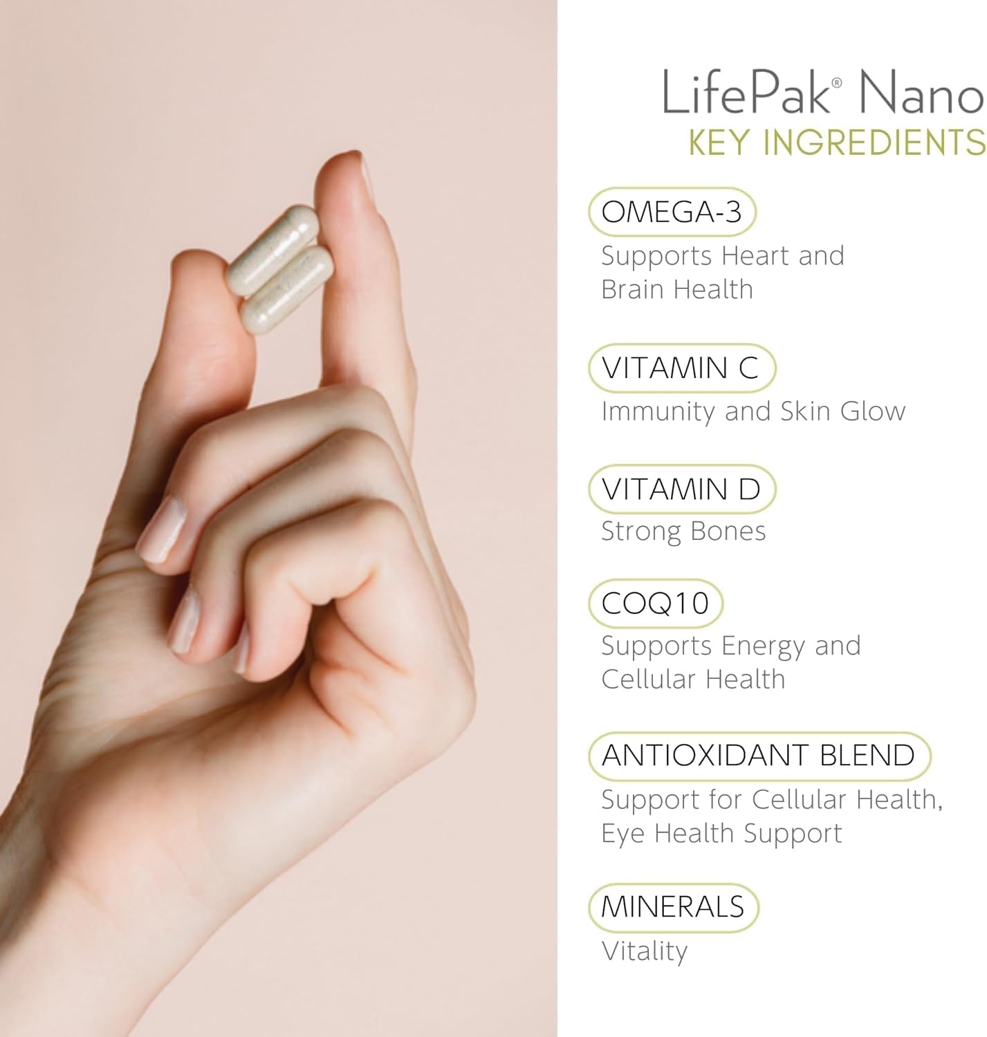 Nu Skin LifePak Nano: paquetes diarios para uso práctico y rápido.