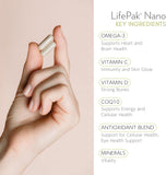Nu Skin LifePak Nano: paquetes diarios para uso práctico y rápido.