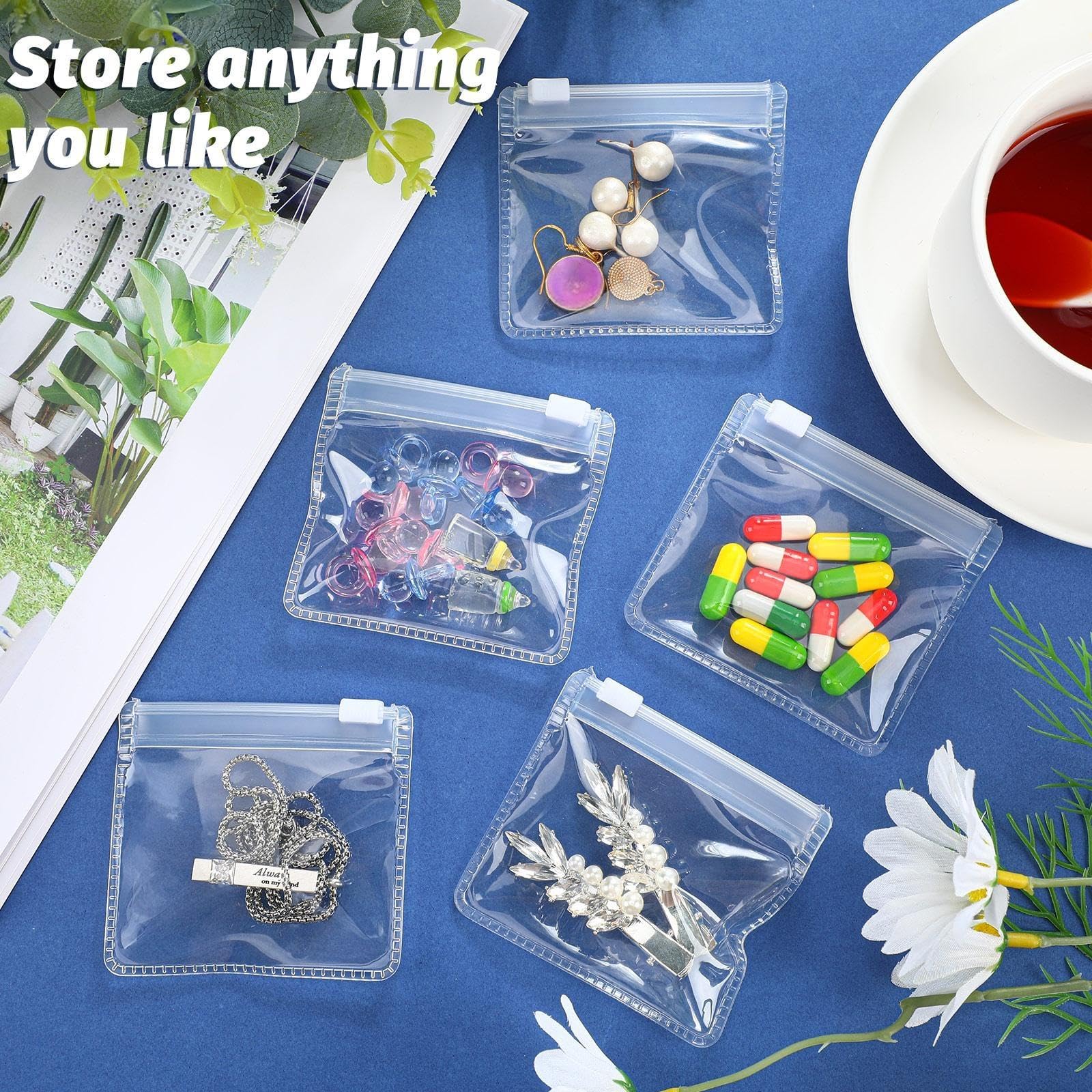 Bolsas multiuso Nuanchu para ornamentos y tornillos, organización versátil.
