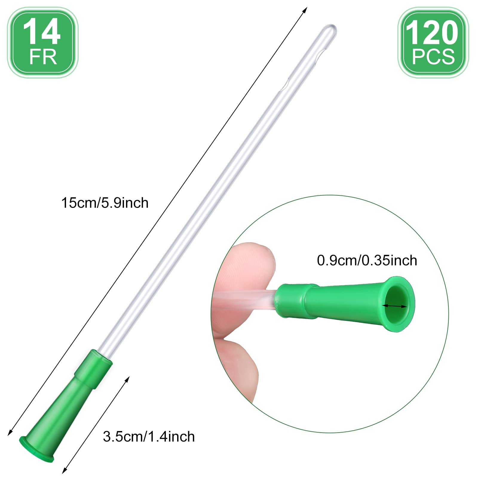 Nuanchu tubos-enema empaque-individual: higiene y almacenamiento limpios