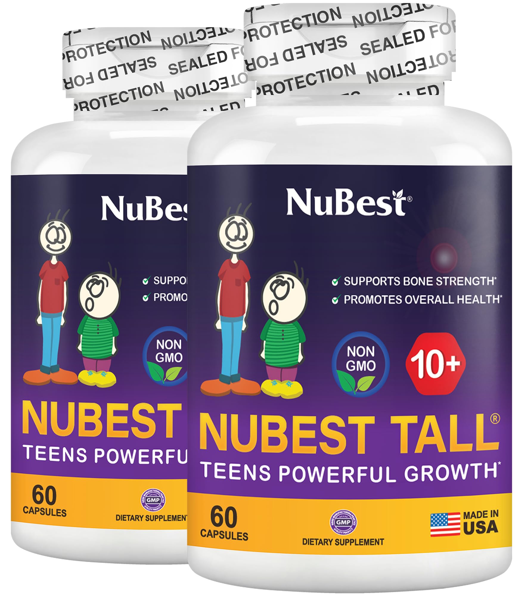 NuBest Tall 10+ botella: posible apoyo al desarrollo saludable de los huesos en adolescentes