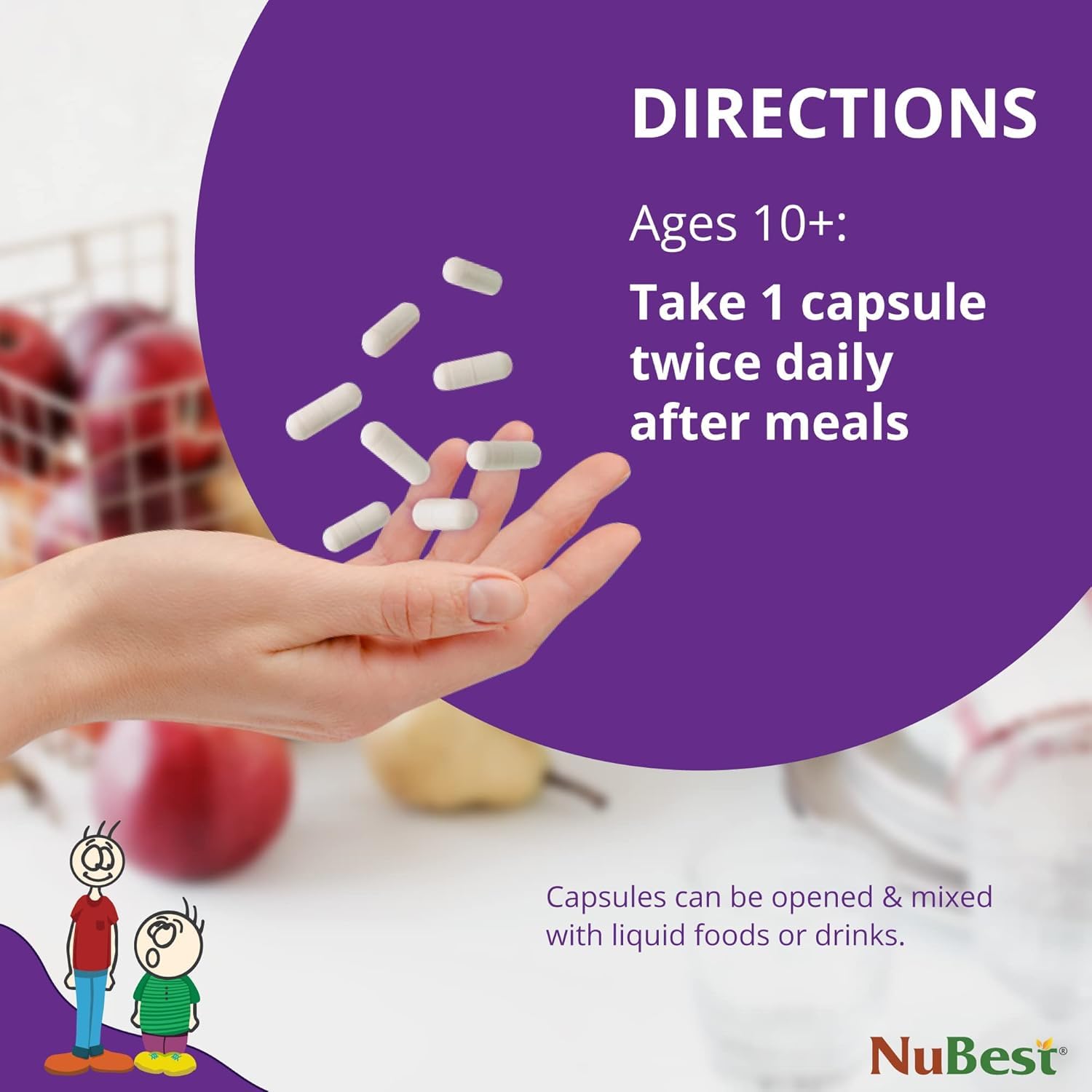 NuBest Tall 10+ mezcla-herbal, ingredientes naturales para inmunidad y bienestar