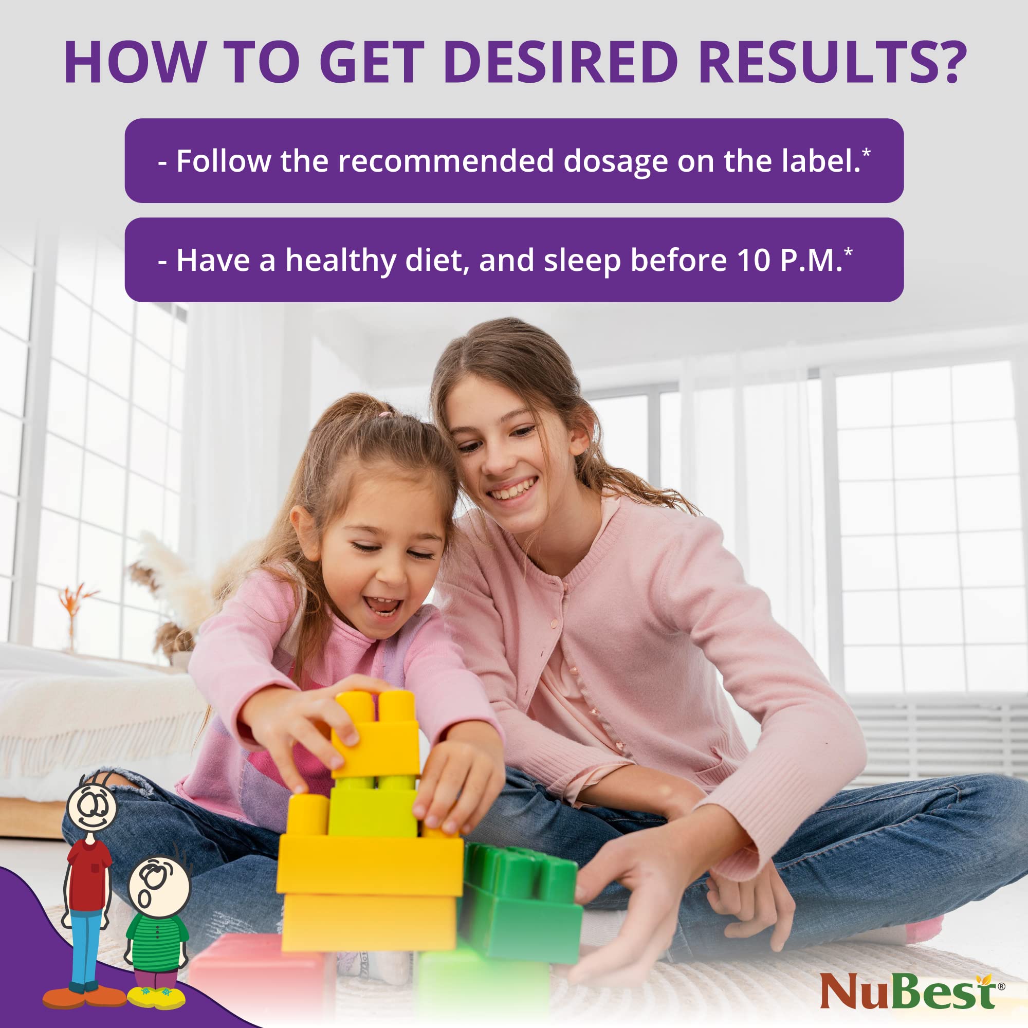 NuBest Tall Kids no transgénicos para una opción natural