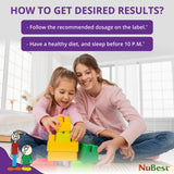 NuBest Tall Kids no transgénicos para una opción natural