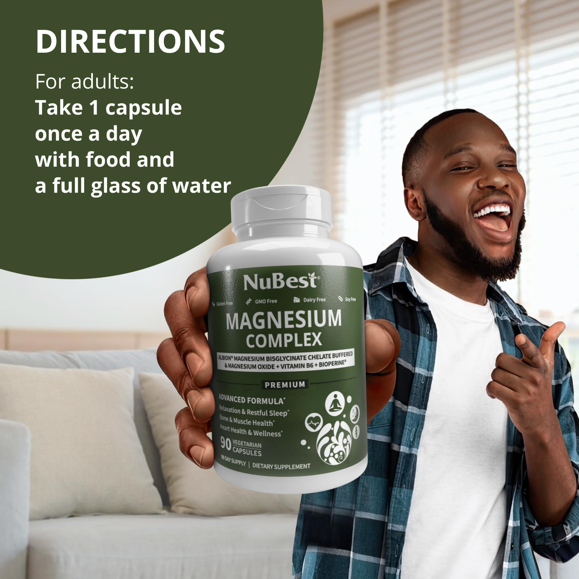 NuBest vitamina B6, favorece función muscular y metabolismo.