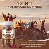 Gomitas Nubetong con maitake, textura masticable para consumo diario.