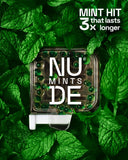 Primer plano de NUDE MINTS con textura suave y aroma mentolado.