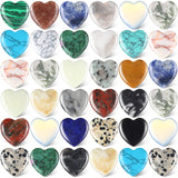 Nuenen corazones de cristal: 40 piezas para meditación y regalo.