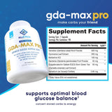 NuEthix Formulations GDA-MAX PRO, ingrediente clave berberina doble para soporte metabólico.