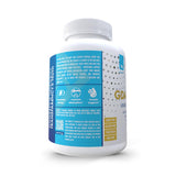 Etiqueta de NuEthix Formulations GDA-MAX PRO destacando la doble berberina para balance metabólico.