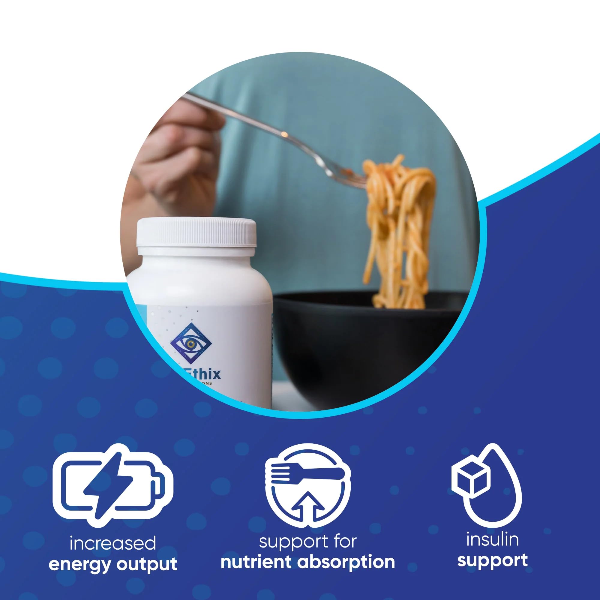 NuEthix Formulations GDA-MAX PRO, opción de uso diario para apoyo nutritivo.