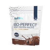 NuEthix Formulations ISO-Perfect Digestivo Chocolate, empaque práctico para consumo diario