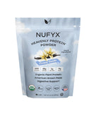 NUFYX Heavenly Protein Powder en bote cremoso para desayunos proteicos y saciedad