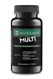 Nugenix tabletas multivitaminas para hombres, apoyo a la vitalidad diaria.