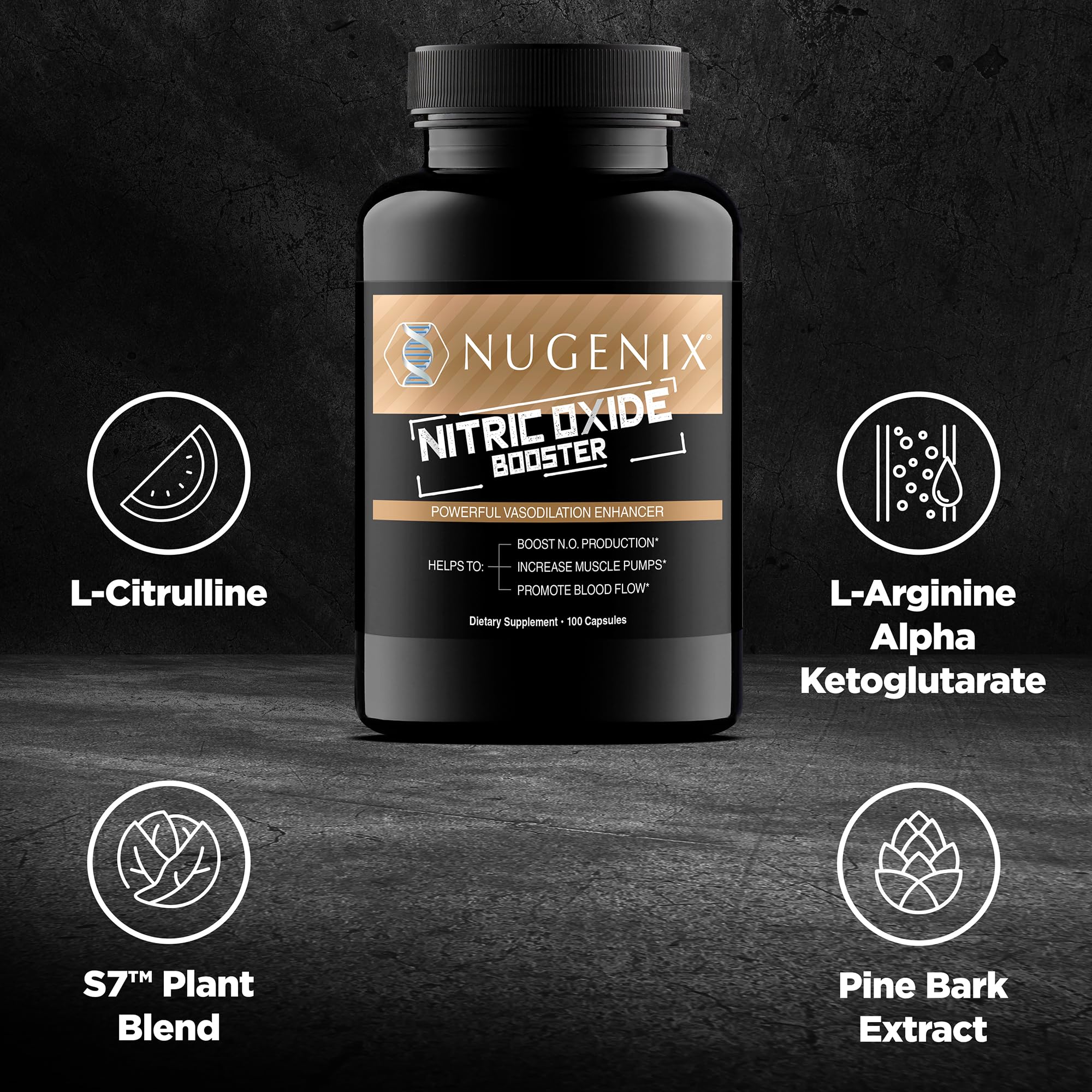Nugenix Potenciador de Óxido Nítrico: escena de entrenamiento, uso en acción para mejorar resistencia.