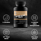 Nugenix Potenciador de Óxido Nítrico: escena de entrenamiento, uso en acción para mejorar resistencia.