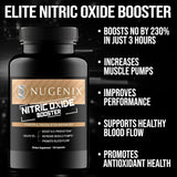 Nugenix Nitric Oxide, lista de ingredientes clave para rendimiento potencial