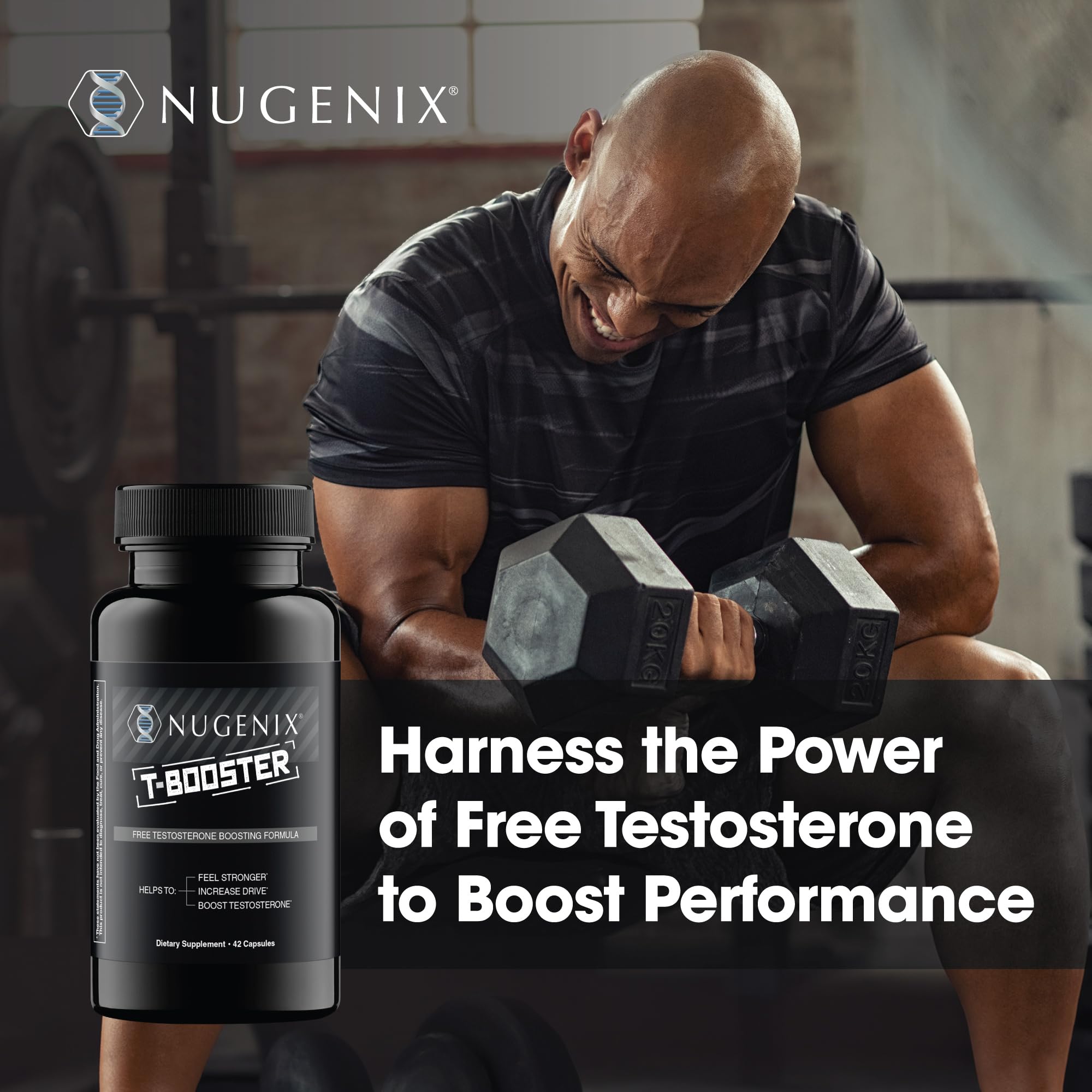 Nugenix T Booster, caja de presentación: información de uso y calidad