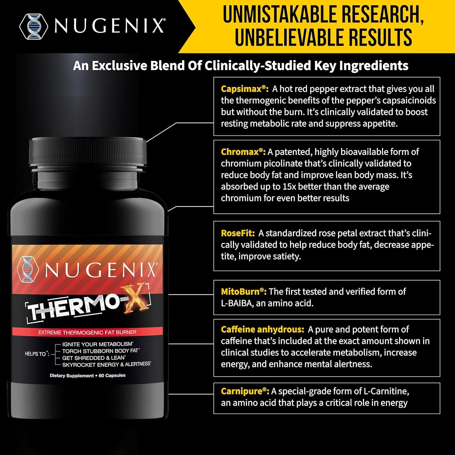 Nugenix Thermo-X, cucharilla medidora, dosifica correctamente para entrenar.