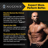 Usuario entrenando con Nugenix Thermo-X, posible impulso de energía durante la sesión.
