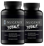 Nugenix Total-T empaque y caja, presentación clara para iniciar el uso.