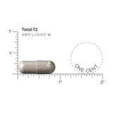 Nugenix Total-T2 manos sosteniendo cápsulas para consumo diario