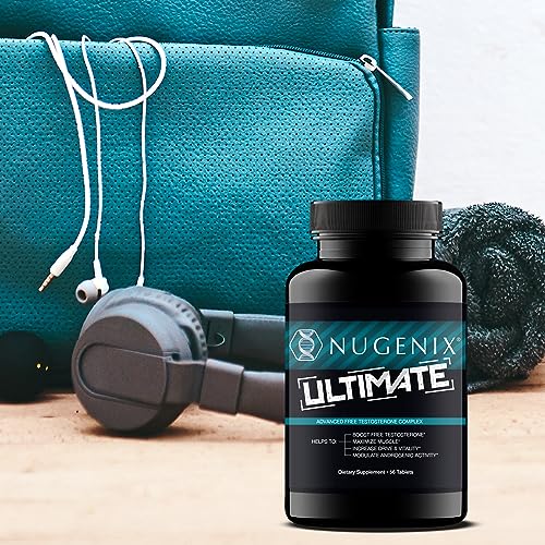Nugenix Ultimate: etiqueta de ingredientes que destaca extractos botánicos y nutrientes