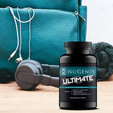 Nugenix Ultimate: etiqueta de ingredientes que destaca extractos botánicos y nutrientes