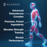 Nugenix Ultimate: ingredients clave destacando composición