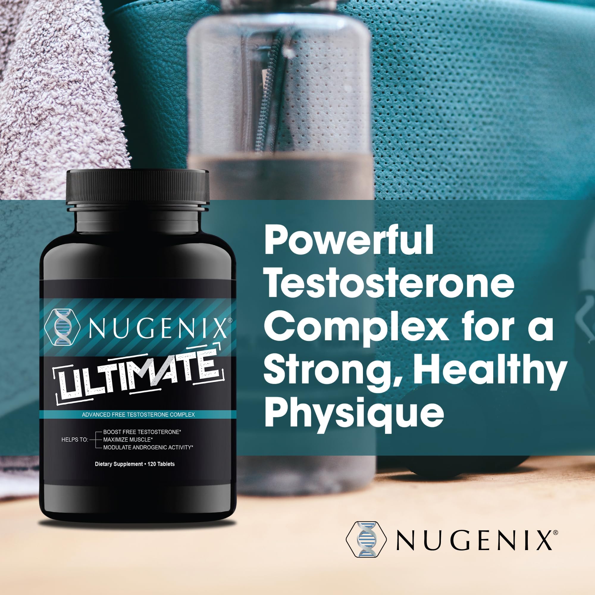 Nugenix Ultimate: toma diaria durante entrenamiento