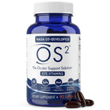 Nugevity OS2 botella de cápsulas suaves para apoyo ocular diario