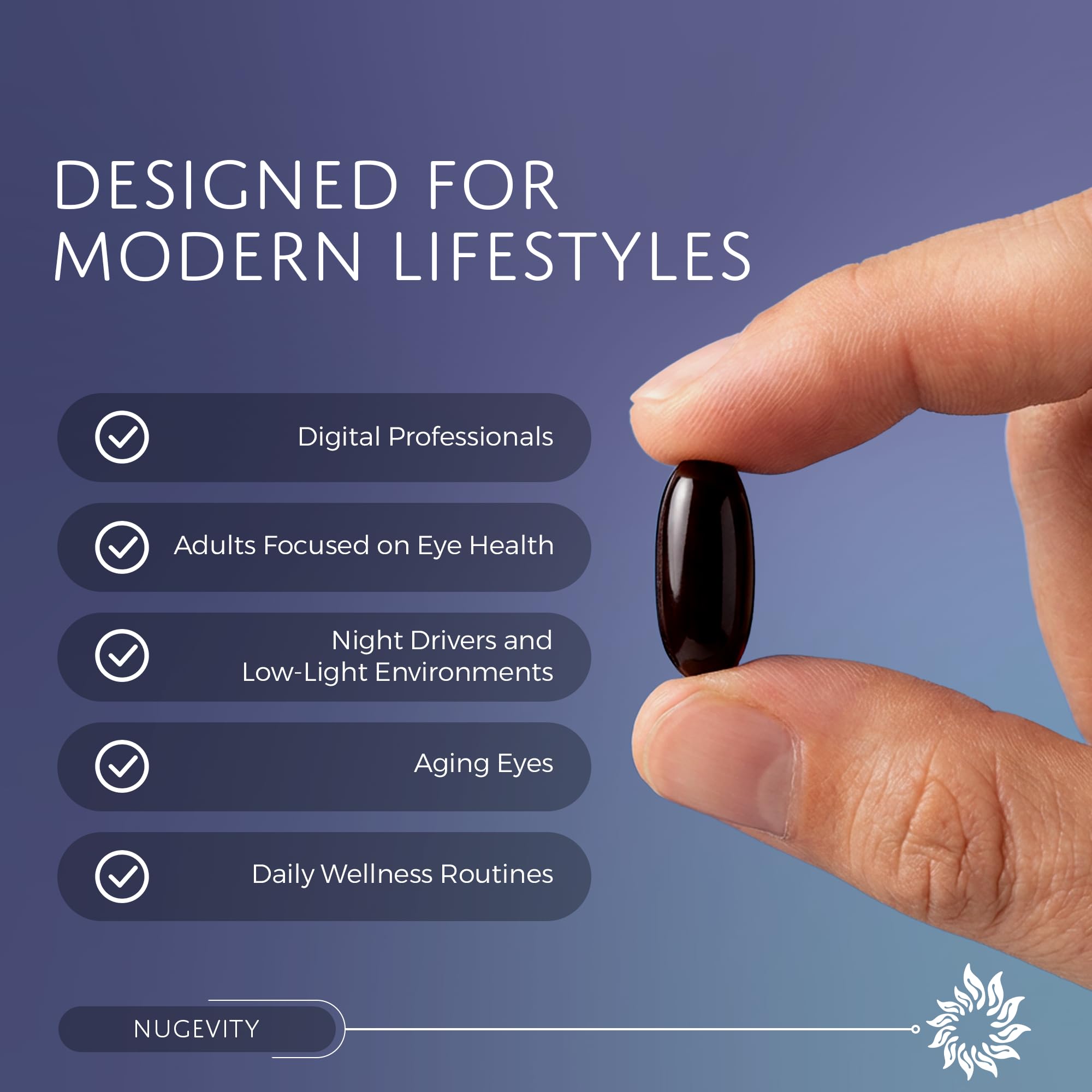 Nugevity OS2 fórmula avanzada para salud macular
