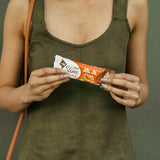 NuGo Slim empaque frontal, etiqueta gluten free y vegana visible.
