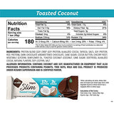 NuGo Slim proteina vegetal con coco tostado, alternativa vegana para saciar