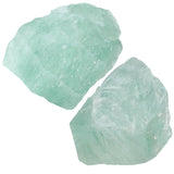 NUKAYAI fluorita verde cruda, pieza 1 para colección y decoración relajante.
