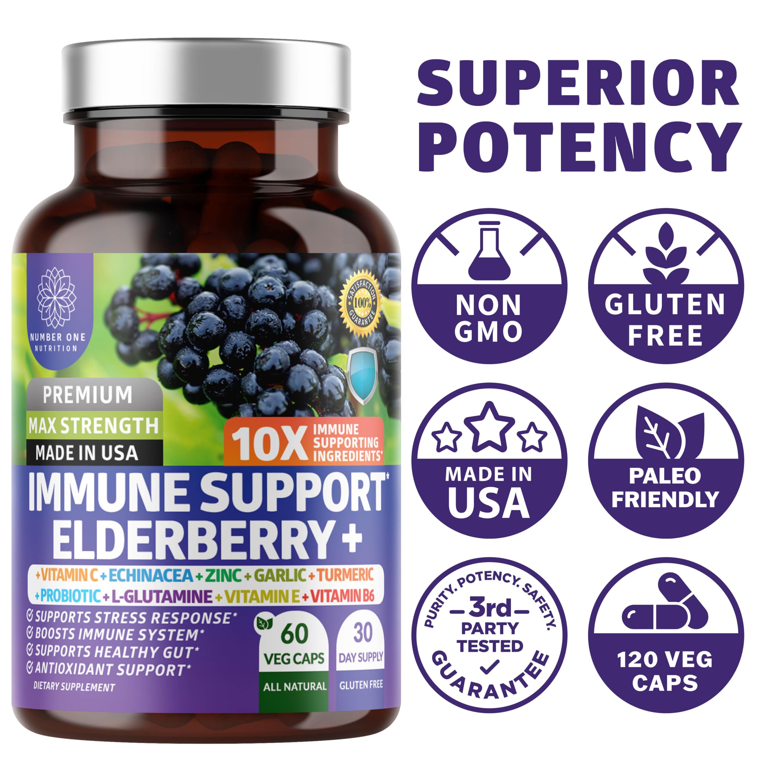 Number One Nutrition N1N Premium dos-pack para ahorro y comodidad