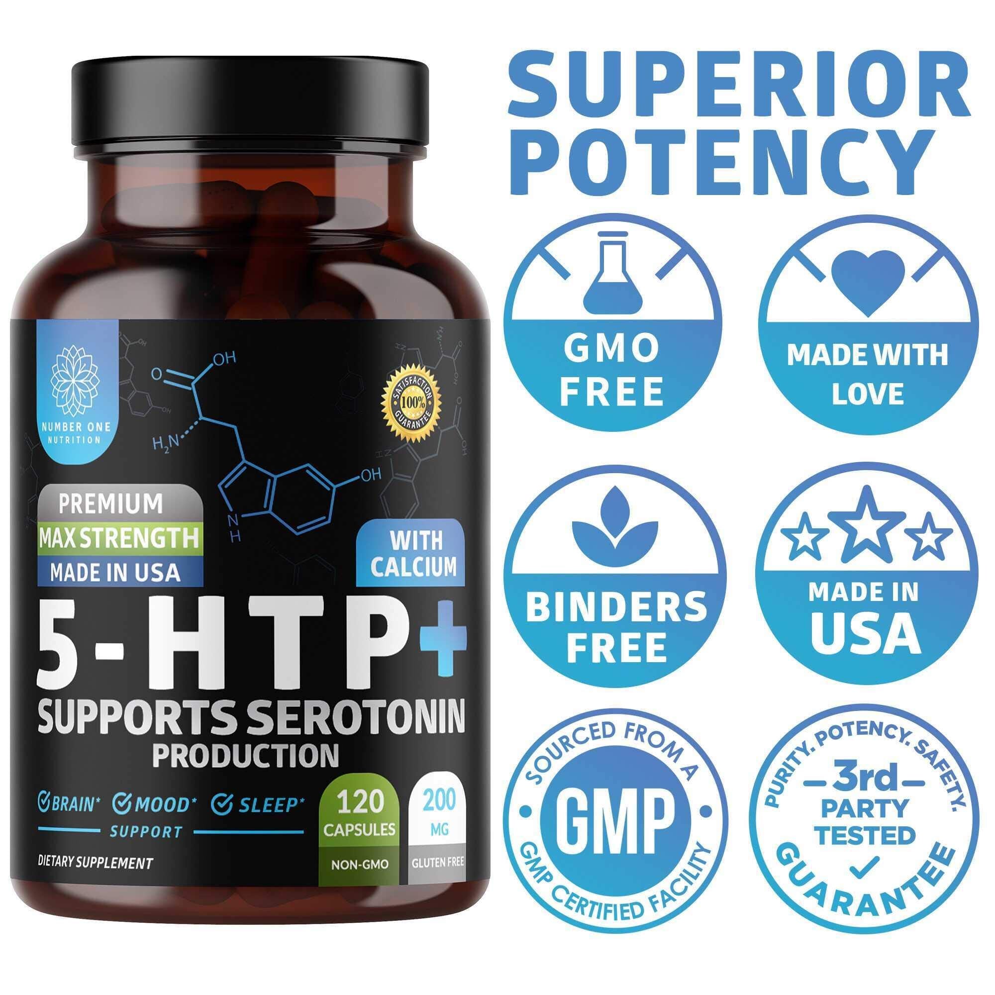 N1N Premium 5-HTP manual facilita la dosificación diaria.