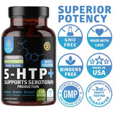 N1N Premium 5-HTP manual facilita la dosificación diaria.