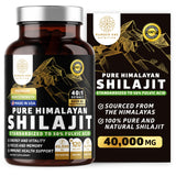 Number One Nutrition Shilajit cápsulas en porción diaria para energía sostenida.