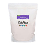 NuNaturals polvo blanco de stevia para endulzar té y café sin calorías