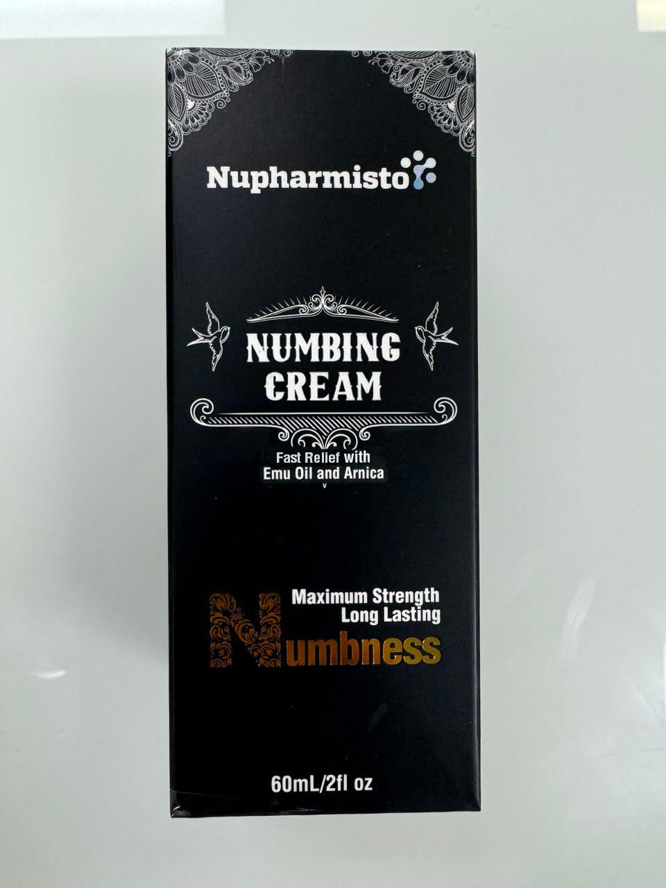 Nupharmisto prueba de parche para asegurar compatibilidad con la piel